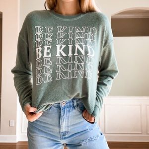 Crew neck sweatshirt